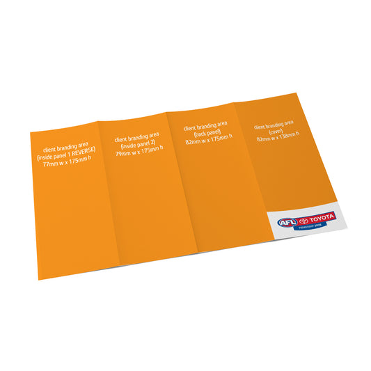 AFL - 4 Fold Fixture (320x175mm)